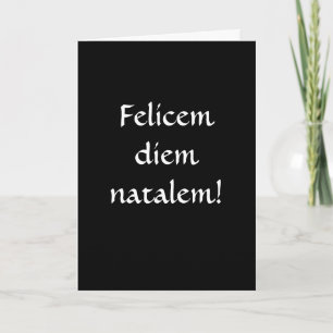 Cartão Feliz aniversario… no latino!