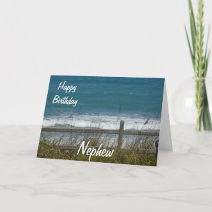 Cartão Feliz Aniversário Ondas do Oceano Sobrevivente