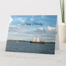 Feliz Aniversário Pai Navegando