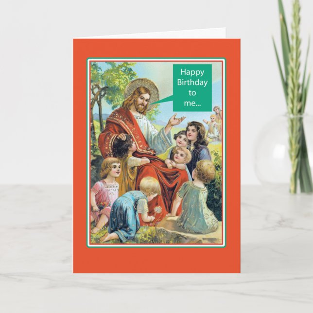 Cartão Feliz Aniversário Para Mim (Frente)