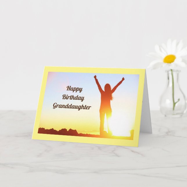 CARTÃO ***FELIZ ANIVERSÁRIO*** PARA MINHA AVÓ (Planta pequena)