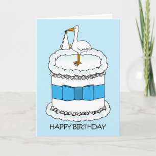 Cartão Feliz Aniversário para Nova Caça-Pai