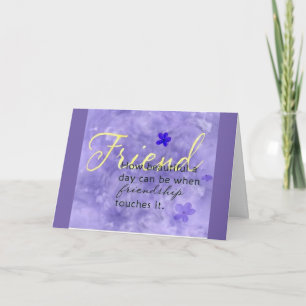 CARTÃO FELIZ ANIVERSÁRIO PARA O "MELHOR AMIGO DE TODOS"