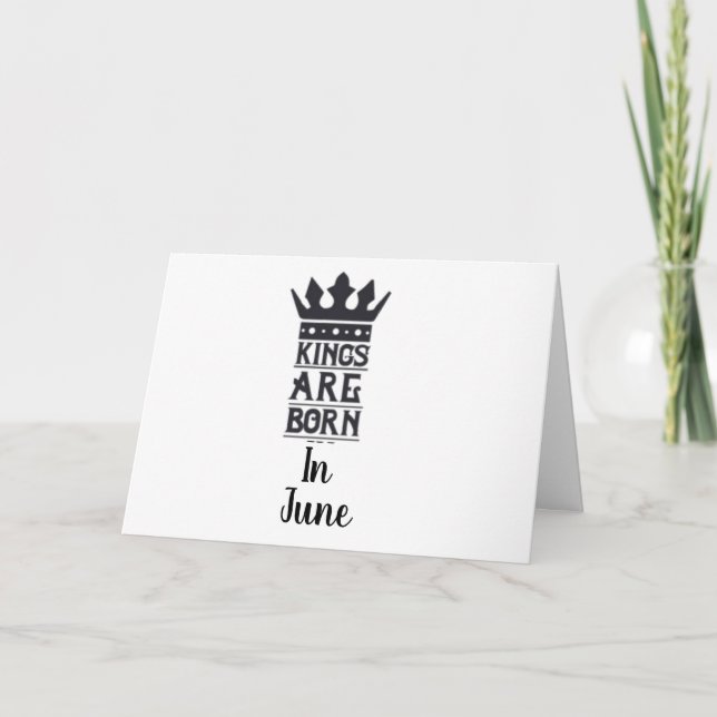 CARTÃO FELIZ ANIVERSÁRIO PARA O MEU NASCER DE "REI" NA CA (Frente)