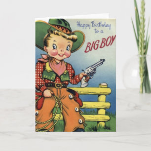 Cartão Feliz Aniversário para um Grande Rapaz