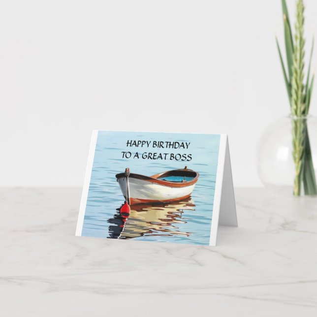 CARTÃO **FELIZ ANIVERSÁRIO PARA UMA PLACA DE EXCELENTE" (Frente)