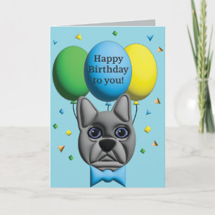 Cartão Feliz aniversário para você!