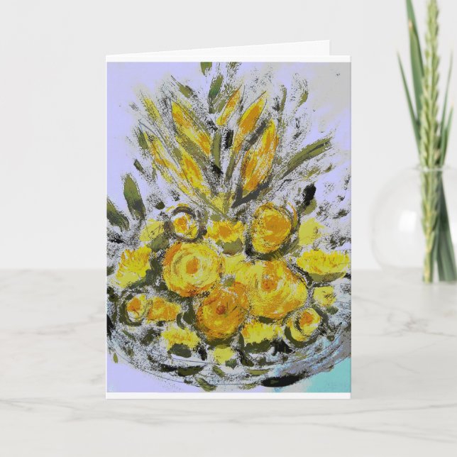 Cartão Feliz aniversário para você! (Frente)