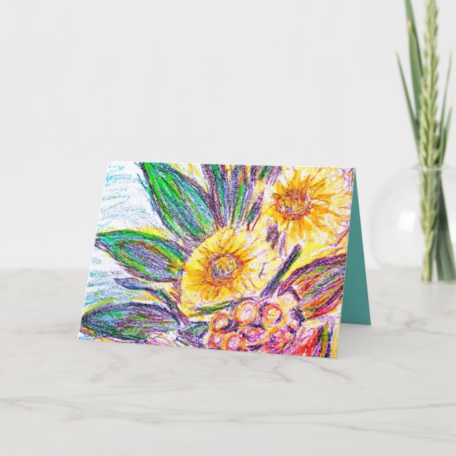 Cartão Feliz aniversário para você! (Frente)