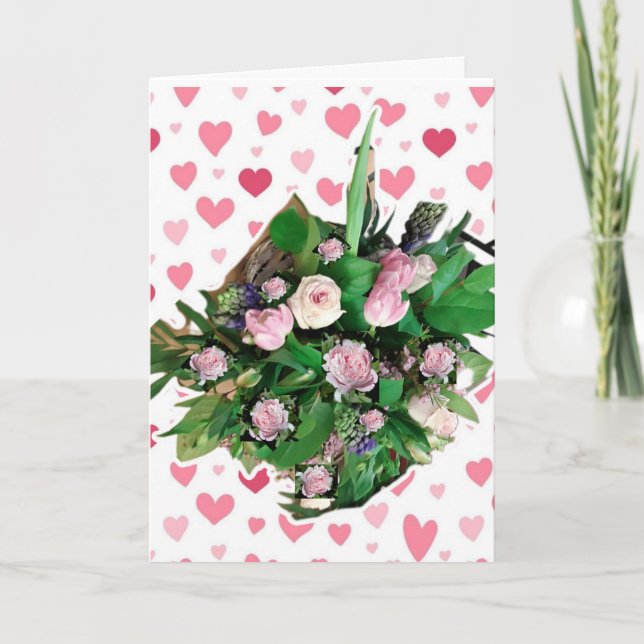 Cartão Feliz aniversário para você! (Frente)