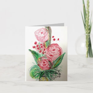 Cartão Feliz aniversário para você!