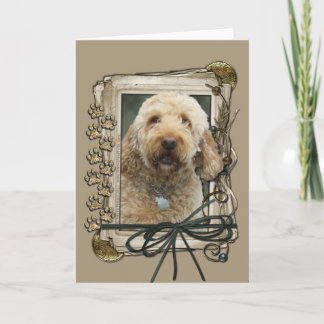 Cartão Feliz Aniversário - Patas Pedras - Dólar