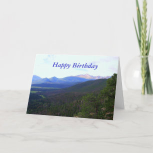 Cartão Feliz Aniversário, Pico de Canções, Colorado