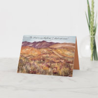Feliz Aniversário Salmo 23 Deserto De Bíblia De Es