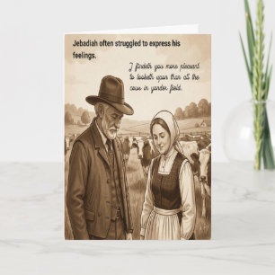 Cartão Feliz Aniversário Sentimentos Constrangedores
