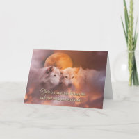 Feliz Aniversário - Soulmate Wolves Card