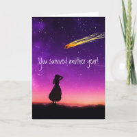 Feliz Aniversário Você Sobreviveu Outro Ano