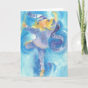 CARTÃO FELIZ ANO LEAP