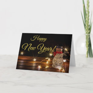 Cartão Feliz ano novo!