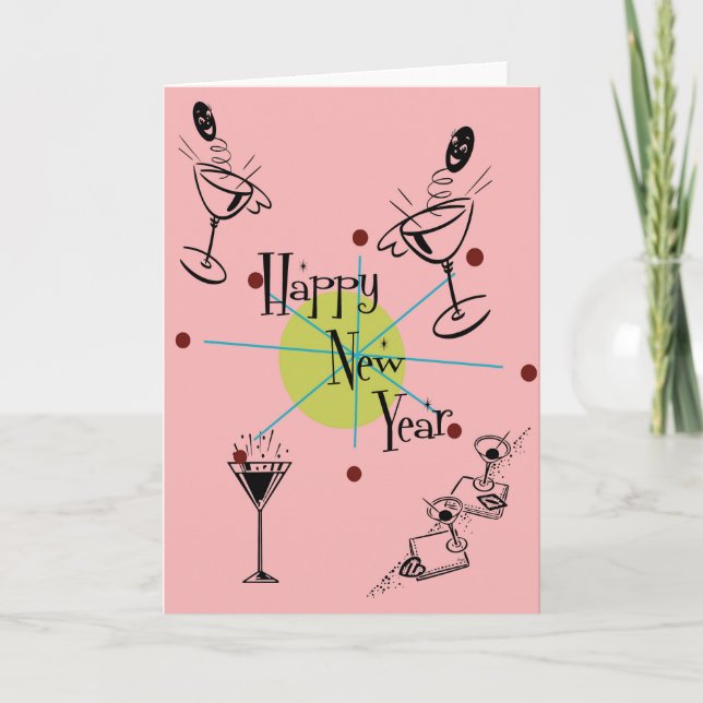 Cartão Feliz Ano Novo (Frente)