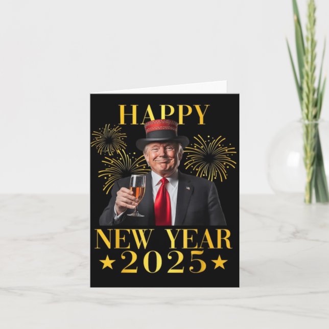 Cartão Feliz Ano Novo  (Frente)