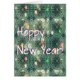 Cartão Feliz ano novo