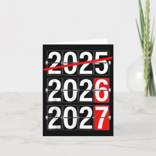 Cartão Feliz Ano Novo 2026 2027 67 Meme Seis Sete Engraça