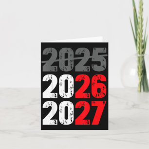 Cartão Feliz Ano Novo 2026 Chegando Em Breve 2027 Engraça
