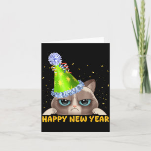 Cartão Feliz Ano Novo 2026 Festa de Ano Novo Engraçada do