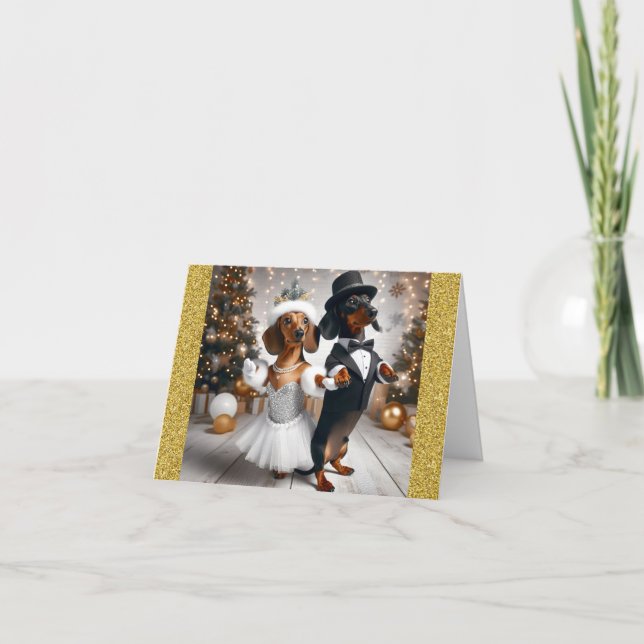 Cartão Feliz ano novo De Nós (Frente)