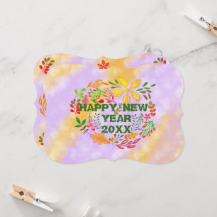 CARTÃO FELIZ ANO NOVO PERSONALIZADO 20XX