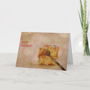 Cartão Feliz Bolo Bokeday