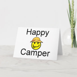 Cartão Feliz Camper