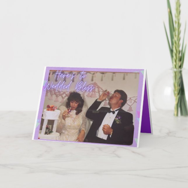 Cartão Feliz Casado (Frente)