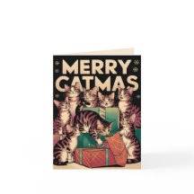 Feliz Catmas - natal de gato-do-gato-do-mato-bonit