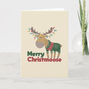 Cartão Feliz Christmoose