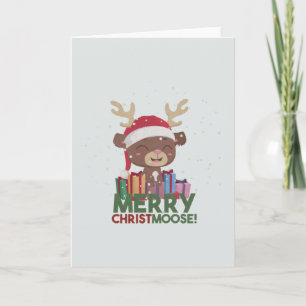 Cartão Feliz Christmoose