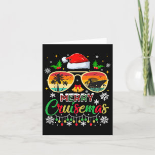 Cartão Feliz Cruisemas 2024 Família Correspondente Cruzei