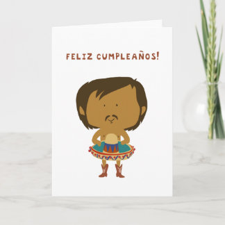 Cartão Feliz Cumpleanos!