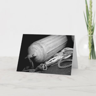 Cartão feliz de Bouy do barco do dia dos pais