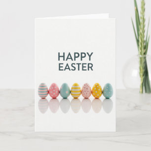 Cartão Feliz de Férias Estampado