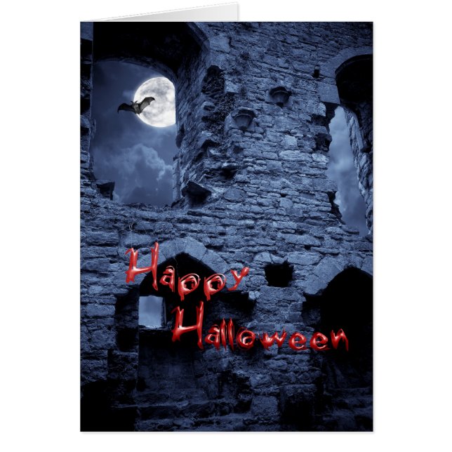 Cartão Feliz de Halloween (Frente)