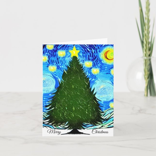 Cartão Feliz de Natal (Frente)