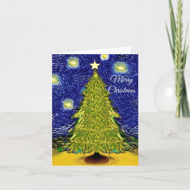 Cartão Feliz de Natal (Frente)