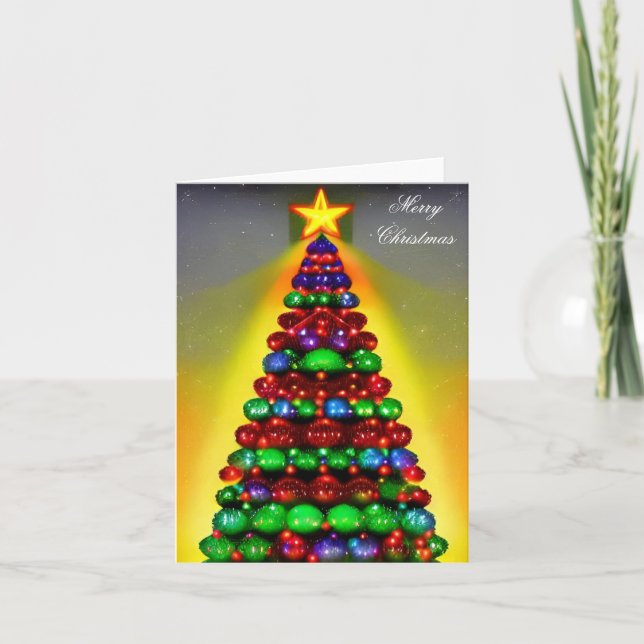 Cartão Feliz de Natal (Frente)