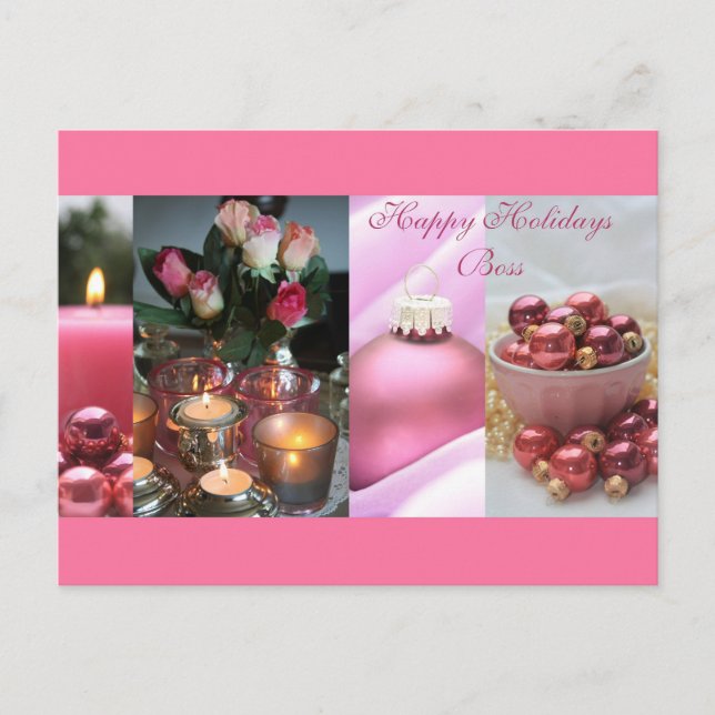 cartão Feliz de Natal (Frente)