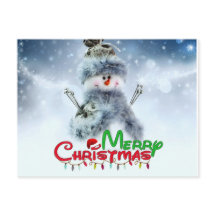 Cartão Feliz de Natal