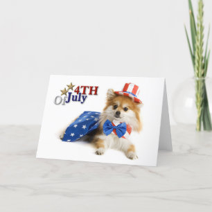 Cartão Feliz dia 4 de julho