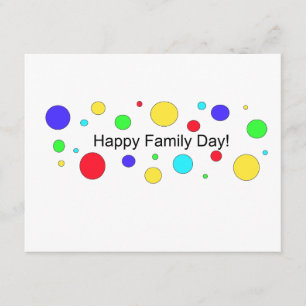Cartão Feliz Dia da Família!