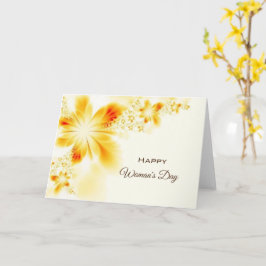 Cartão Feliz Dia da Mulher